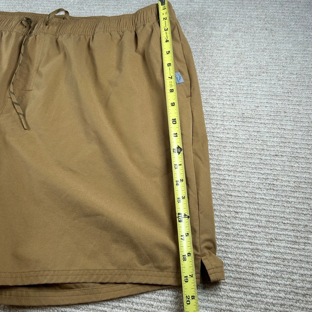 L.L.Bean Multisport Shorts Mens XXXL Brown 9" Inseam Active Hiking Travel Casual - Picture 9 of 13